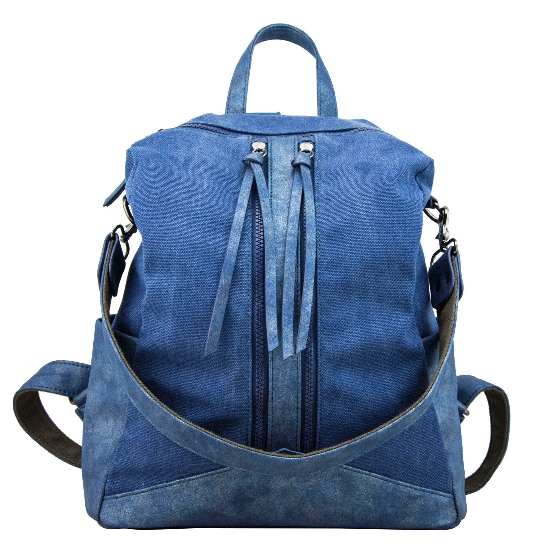 Women Canvas Backpacks for Teenage Girls Shoulder Bag Drawstring Backpack Jeans for Teenage New Solid School