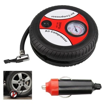 

260PSI Car Motorcycle Electric Air Compressor Display DC12V Mini Auto Tire Inflatable Pump Monitor Pump