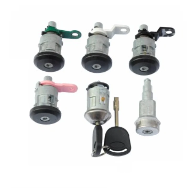 6pcs /set Automobile anti theft auto lock Door Lock Set