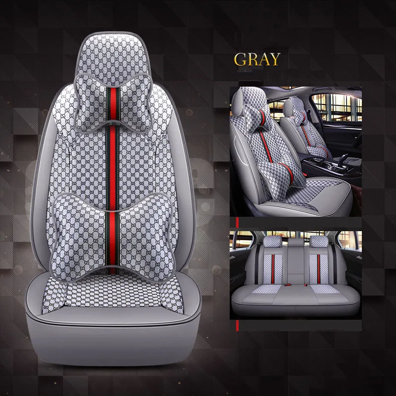

custom car seat cover 7 seat leather for auto Mitsubishi Outlander Pajero Sport Grandis Car Seat Protector Interior Accessories