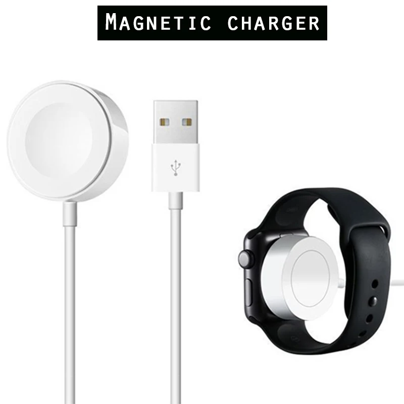 NEW Qi Magentic Wireless Charging Dock For Apple Watch Charger 2m/6.5ft