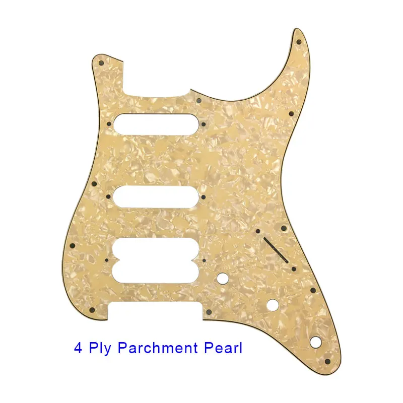 Аксессуары для гитары Pleroo Pickguard с 11 винтами крыла Stratocaster стандартная пластина