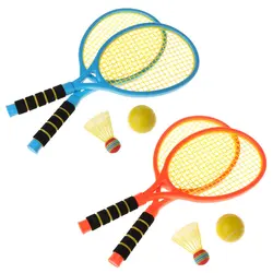 Новый два-в-одном ракетки для детей Фитнес бадминтон Теннисная ракетка для отдыха на открытом воздухе прочного хорошим качеством