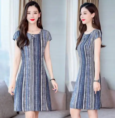 No. 68 Vestido de festa,, хлопковое украинское платье для женщин, новинка, летнее женское платье, Ретро стиль, круглый вырез, короткий рукав - Цвет: No. 68