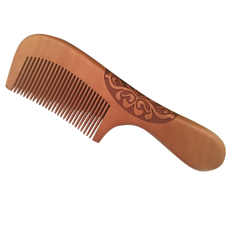 Buy Handmade Natural Ox Horn Pear wood Comb Wooden