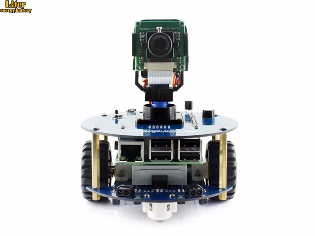 $US $115.89  AlphaBot2 robot kit with Original Raspberry Pi 3 Model B /RPi Camera (B)/IR remote controller auto 