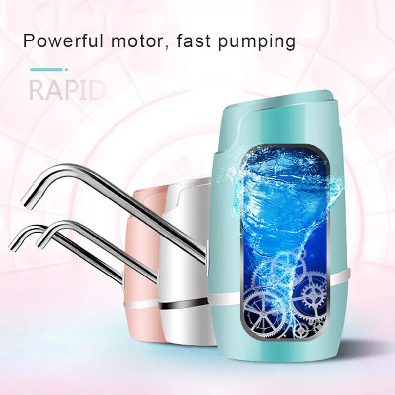 Automatic USB Water Dispenser Bottled Water Pump Pure Bucket Water Press Electric Water Drinking Machine Absorber Quantitative