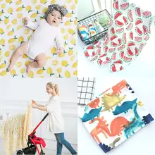 Мягкие из муслина для новорожденных Детский Комплект постельного белья с одеялом Обёрточная бумага Пеленальное Одеяло; Банное полотенце