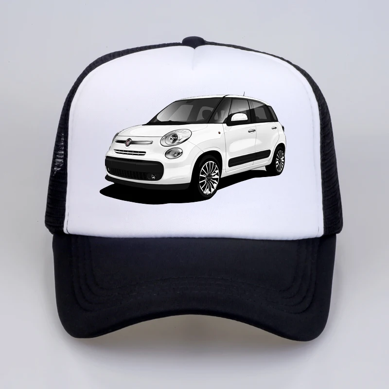 

Cool Trucker Caps FIAT Punto GT Turbo Fans Cap Cool Summer Baseball Mesh Net Hip Hop Cap Hat For Men Snapback hat