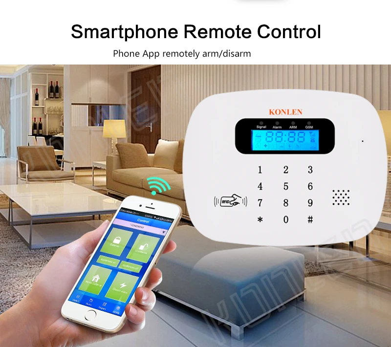 GSM Home Security Alarm System 04