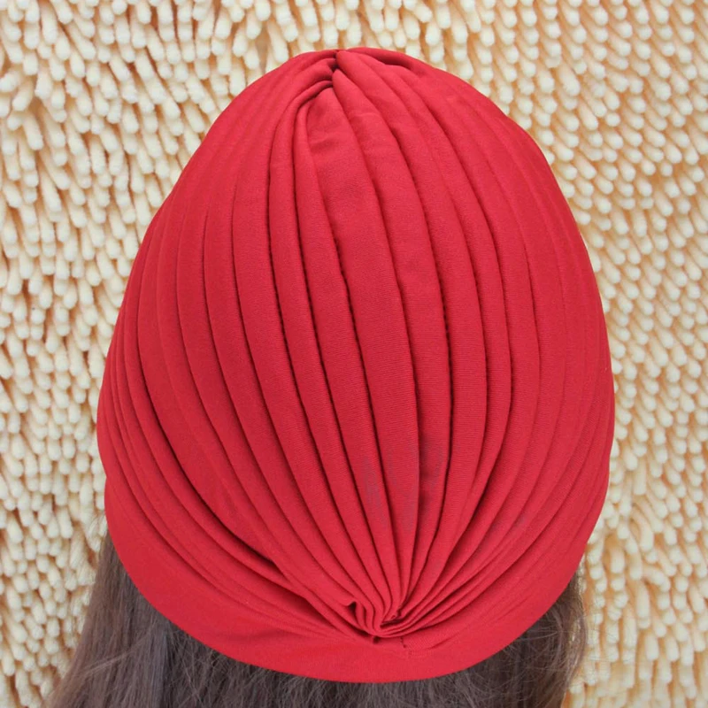 2019 модный тюрбан кепка для женщин мягкие хлопковые мусульманские шляпы женские