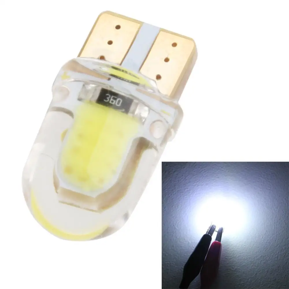 1 шт. T10 194 168 W5W 8 SMD СВЕТОДИОДНЫЙ Canbus яркая кварцевая лицензии светильник лампа теплого белого света-Y103 - Испускаемый цвет: Белый