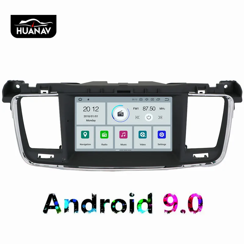 

Android 9.0 Car DVD player GPS navigation for PEUGEOT 508 2011 2012 2013 2014 Car radio player multimedia auto stereo head unit