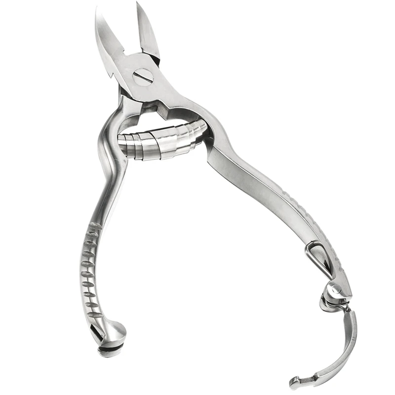 1Pcs Stainless Steel Thick Hard Toe Nail Clippers Plier Heavy Duty Pedicure Tools Gourd Shape Cuticle Scissor