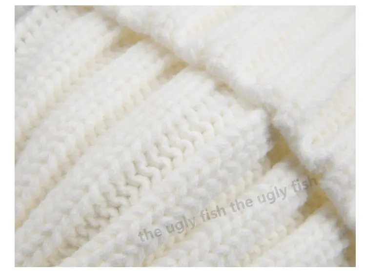 Winter fur pompom hat for women fur hat pom pom hat fur pom poms beanie women bobble hat (9)