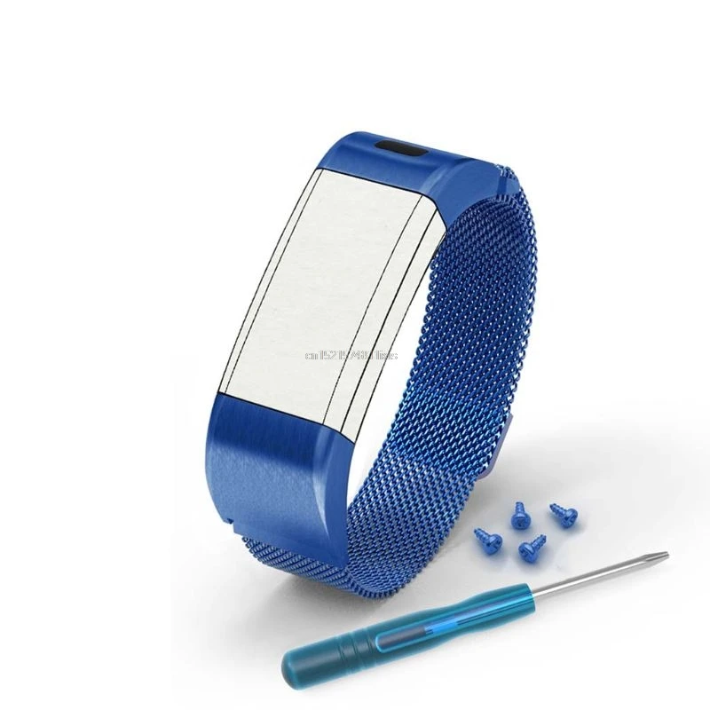 Магнитный Нержавеющая сталь ремешок для наручных часов для часы Garmin vivosmart HR+ подход X10 X40