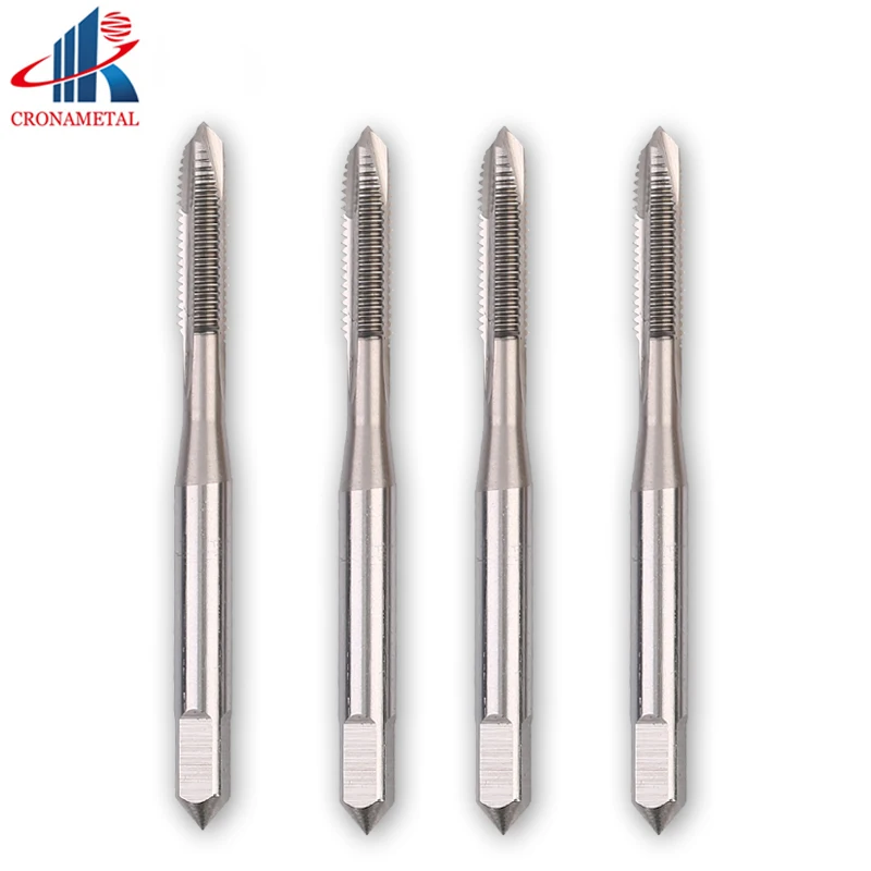 

CRONAMETAL HSS Co Spiral Point Taps Bright machine thread tap M6 M2.2 M2.3 M2.5 M2.6 M3 M3.5 M4 M4.5 M5 M5.5 M6