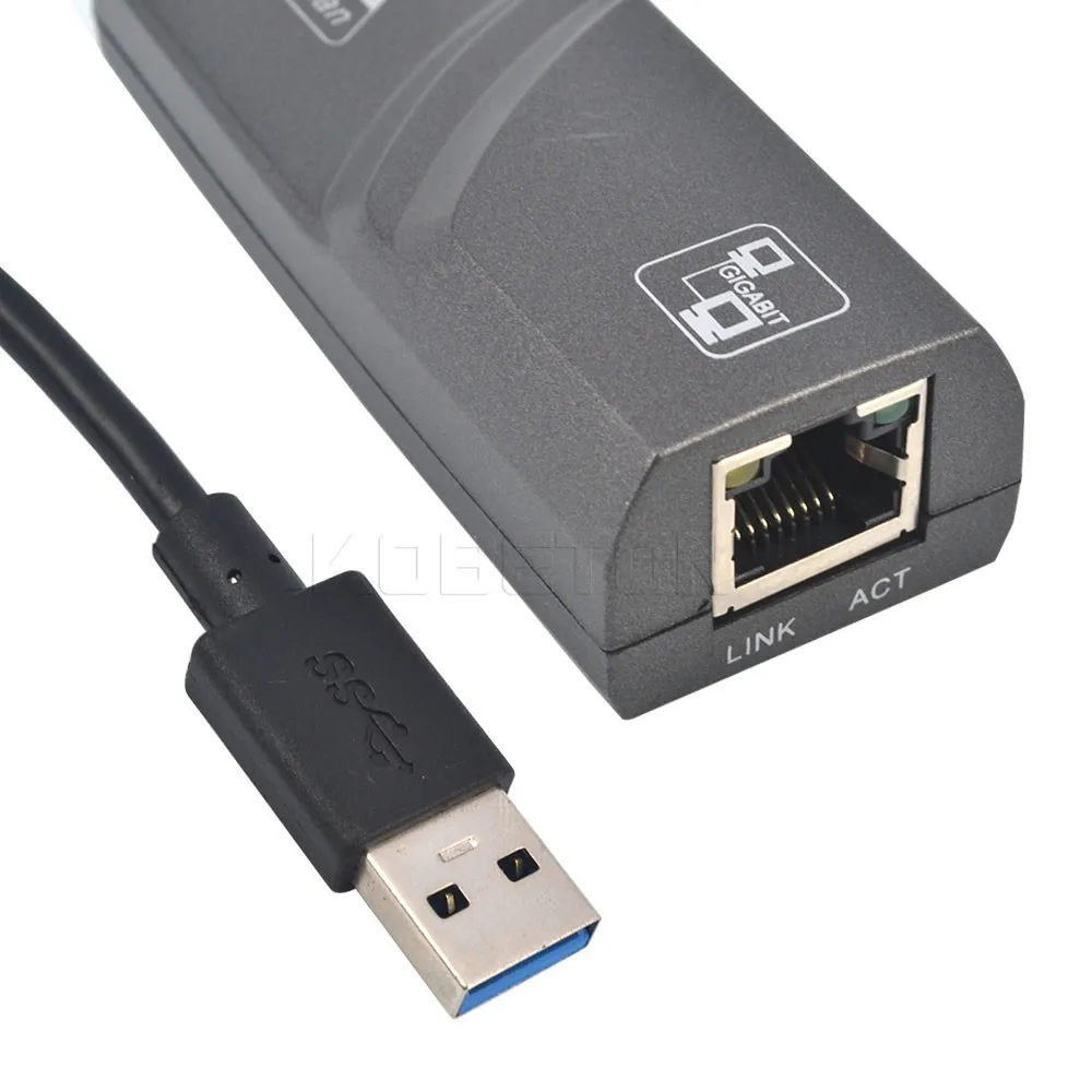 USB3.0 для RJ45 внешняя сетевая карта lan-адаптер с usb-разъемом 3,0 10/100/1000 Мбит/с Gigabit Ethernet для windows XP, Vista, 7, 8, для Mac OS