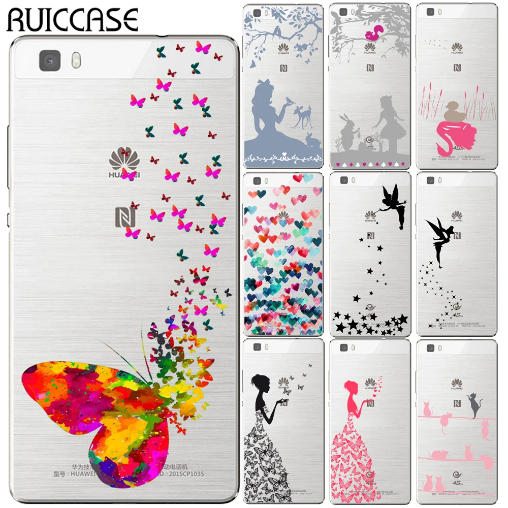 

Tinker Bell Case For Coque Huawei P8 P9 P10 P20 P30 Lite Plus Mate 10 Pro Y5 Y6 II Y3 Y7 2017 Honor 9 6X 7X Butterfly Cover