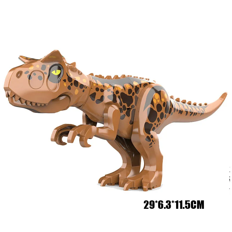 Динозавр Юрского периода мир индоминус тираннозавр рекс Велоцираптор блок со звуком Стигимолох спинозавр карнотарус модель игрушки