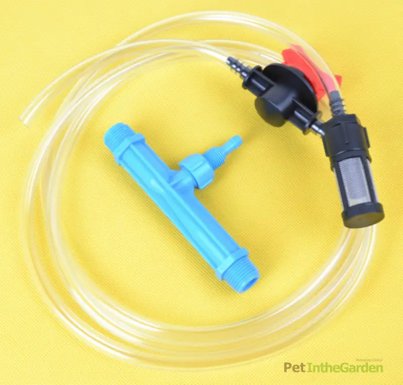 Irrigation Venturi Fertilizer Injector W//Water Tube Switch Filter 139*72*33 Mm
