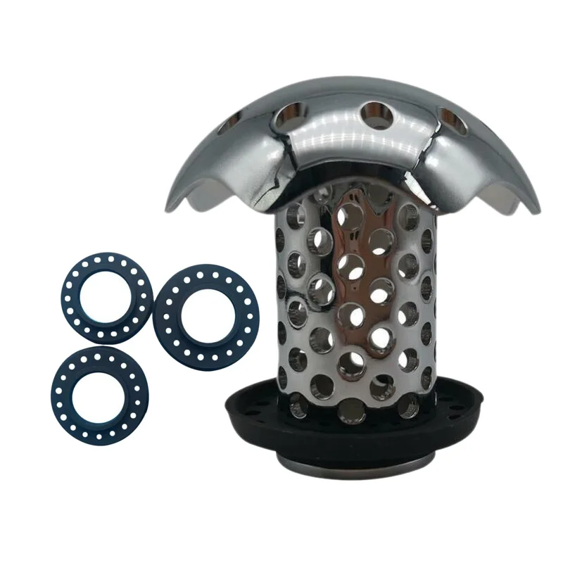 

Stainless Steel Hair Floor Drain Strainer Bathtub Sink Hair Catcher Protector