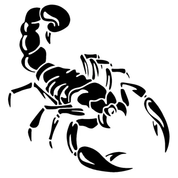 

Wholesale 10pcs/lot 20pcs/lot Classic Scorpion Insect Vinyl Decal Car Sticker Fits Truck Bumper Auto Door Fuel Tank Cap Fridge