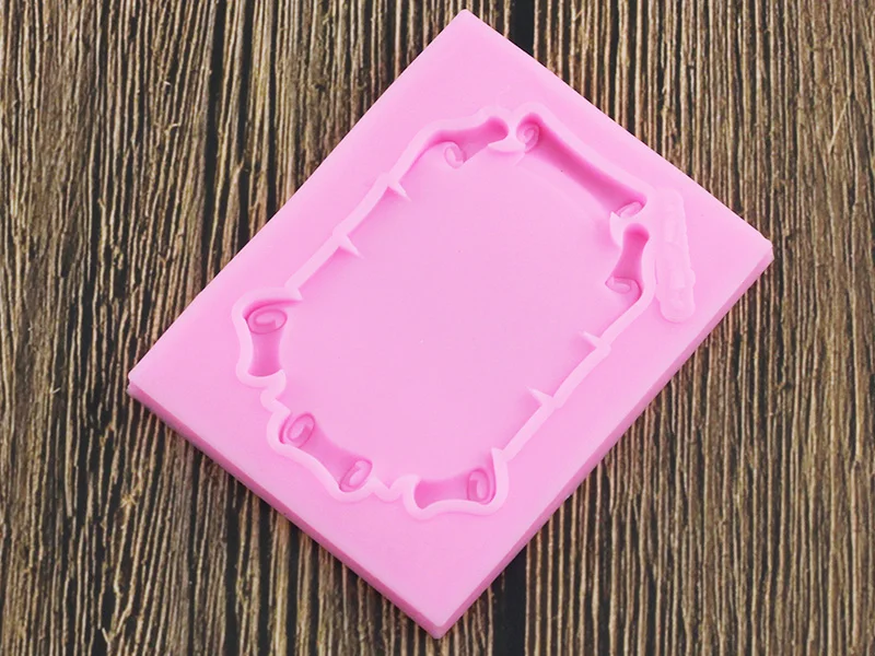 Рамка торт границы силиконовые формы кекс инструменты для украшения тортов из мастики конфеты глины шоколадные формы для мастики