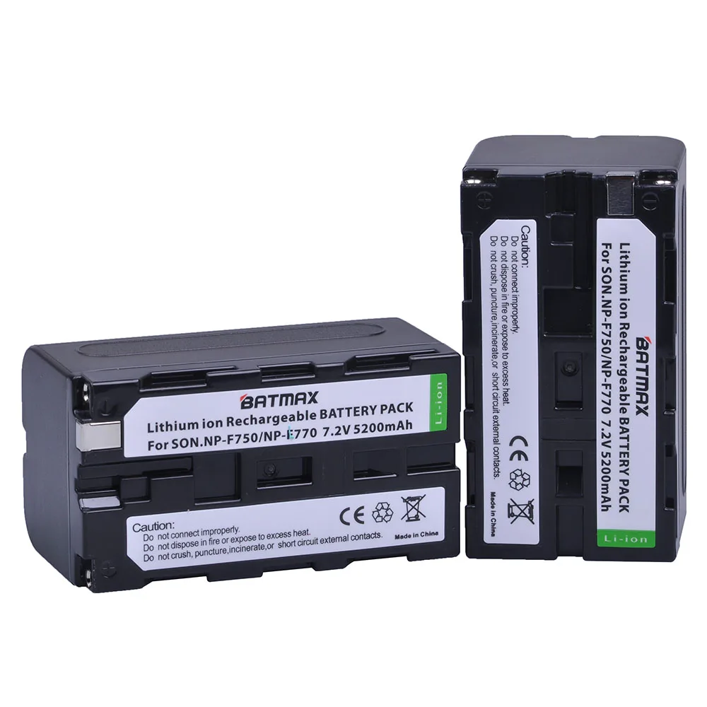 NP F770 Bateria + LCD Rápido Carregador