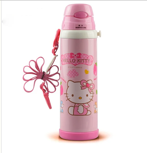 Retail 500ML Good Quality Cute Children's Stainless Steel Vacuum Flasks