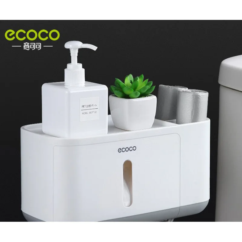 

2019New Bathroom Tissue Boxes Kitchen Tissue Boxes Waterproof Tissue Boxes Paper Towel Box with Shelf Toilet Paper