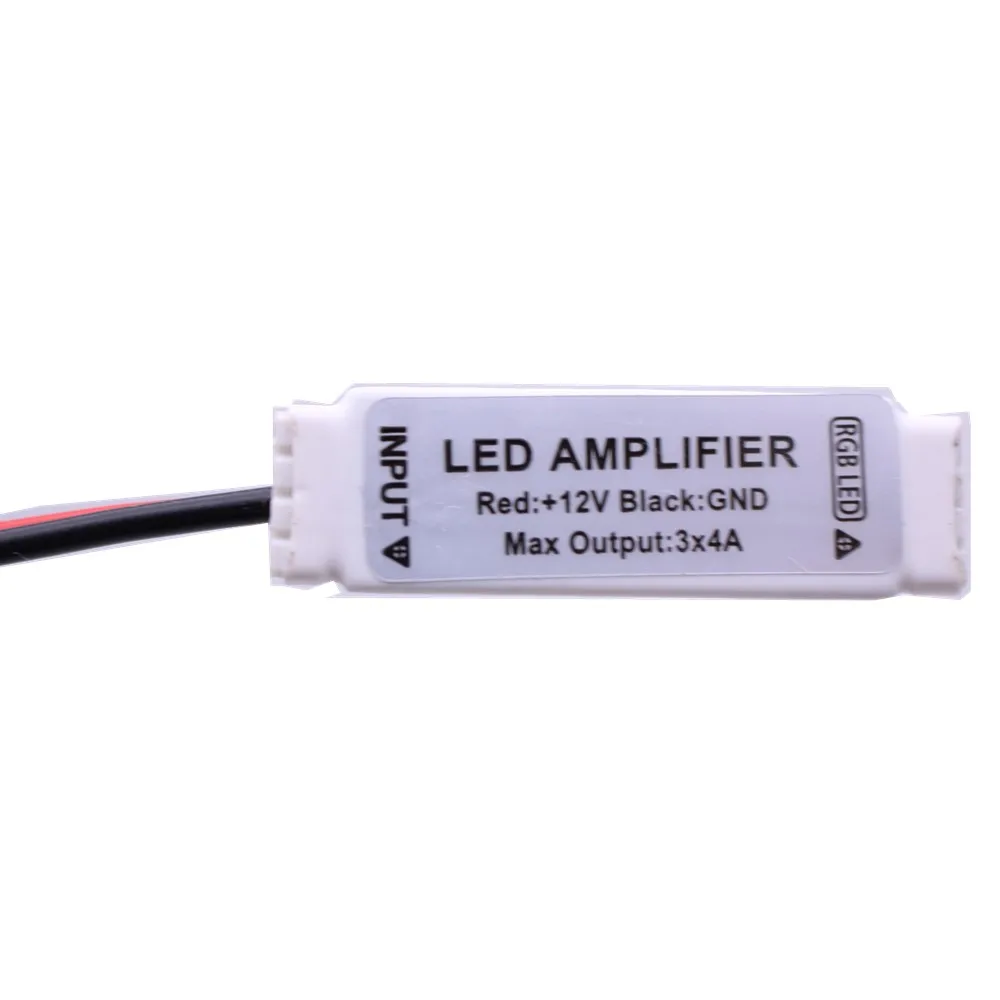 10pcs/lot 12V Mini RGB LED Amplifier for 5050 3528 RGB LED strip light