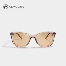 AEVOGUE поляризованные солнцезащитные очки для женщин Popupar прозрачная оправа солнцезащитные очки «кошачий глаз» винтажные женские очки UV400 AE0654