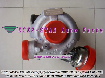 

Free Ship GT2556V 454191-5015S 454191 454191-5012S 454191-0005 Turbo Turbocharger For BMW 530D E39 730D E38 M57D M57 D30 3.0L