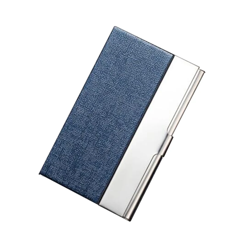 

Fashion Slim Credit Card Holder Man Metal Card Holder Travel Card Wallet NameCard Case Stainless Steel Bank card Holders