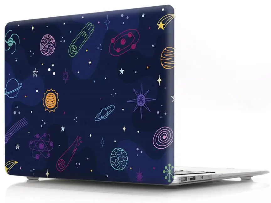Чехол для ноутбука с принтом для Apple macbook Air Pro retina 11, 12, 13, 15 дюймов, сенсорная панель, чехол для нового Macbook Air Pro 13,3 15,4 - Цвет: 2