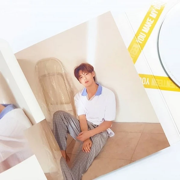 [MYKPOP] ~ 100% Официальный оригинал SEVENTEEN YOU MAKE MY DAY MINI 5 альбом набор CD + фото книга