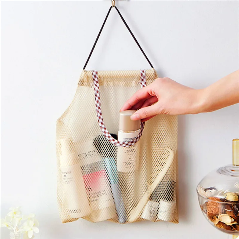 

Mesh Vegetable Bags Reusable Fruit Bag Storage Bag for Shopping Kitchen Fruit Vegetable with Drawstring Kitchen Organizer