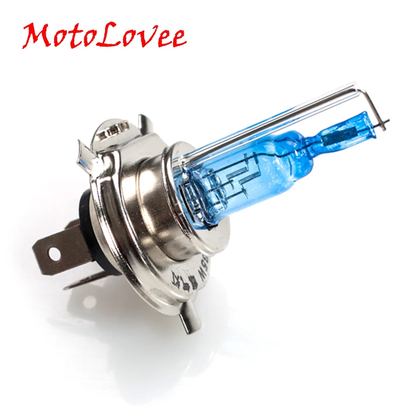 MotoLovee Новый ксеноновый HID светильник галогенный супер белый лампы H4 12 в 35 Вт три