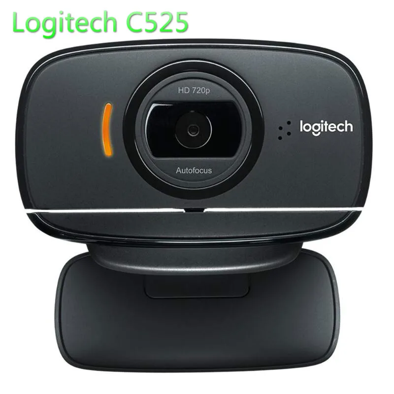Оригинальная веб камера Logitech C525 HD портативная с поворотом на 360 градусов 720p 8