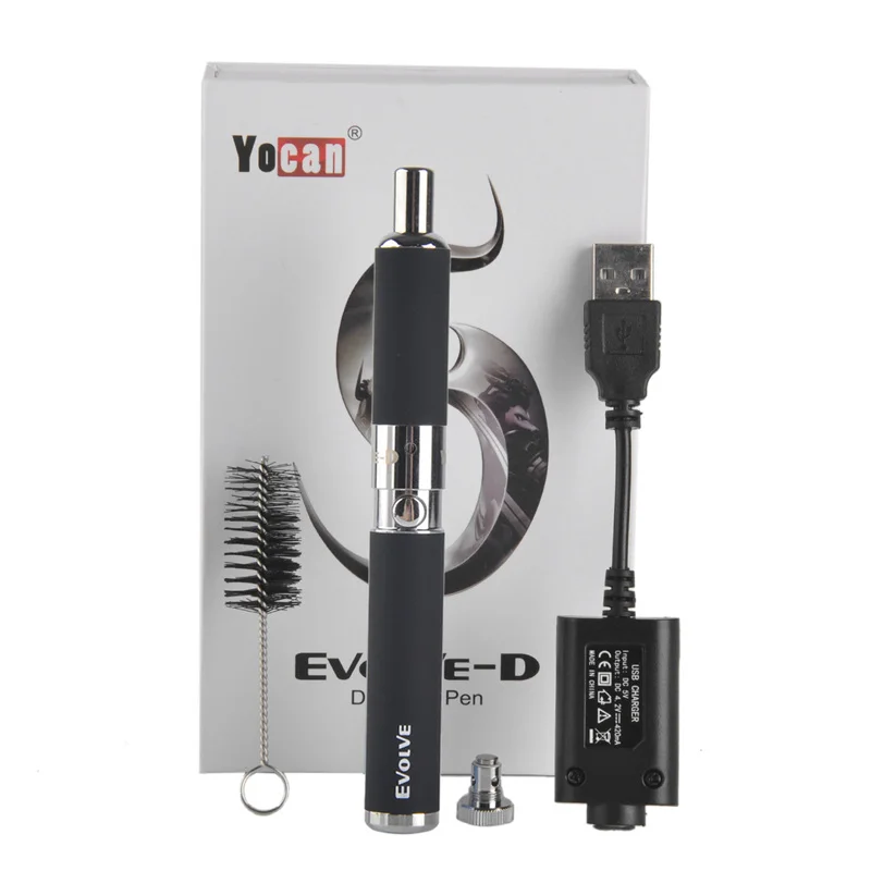 Набор ручек для сухих трав evolve d Yocan Evolve D кварцевые двойные катушки аккумулятор 650