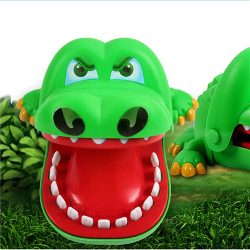 Bite Finger крокодил настольная игра Crazy Crocodile тянет зубы детская игрушка-Паззл бар семейные вечерние игры Рождество Дети лучший подарок