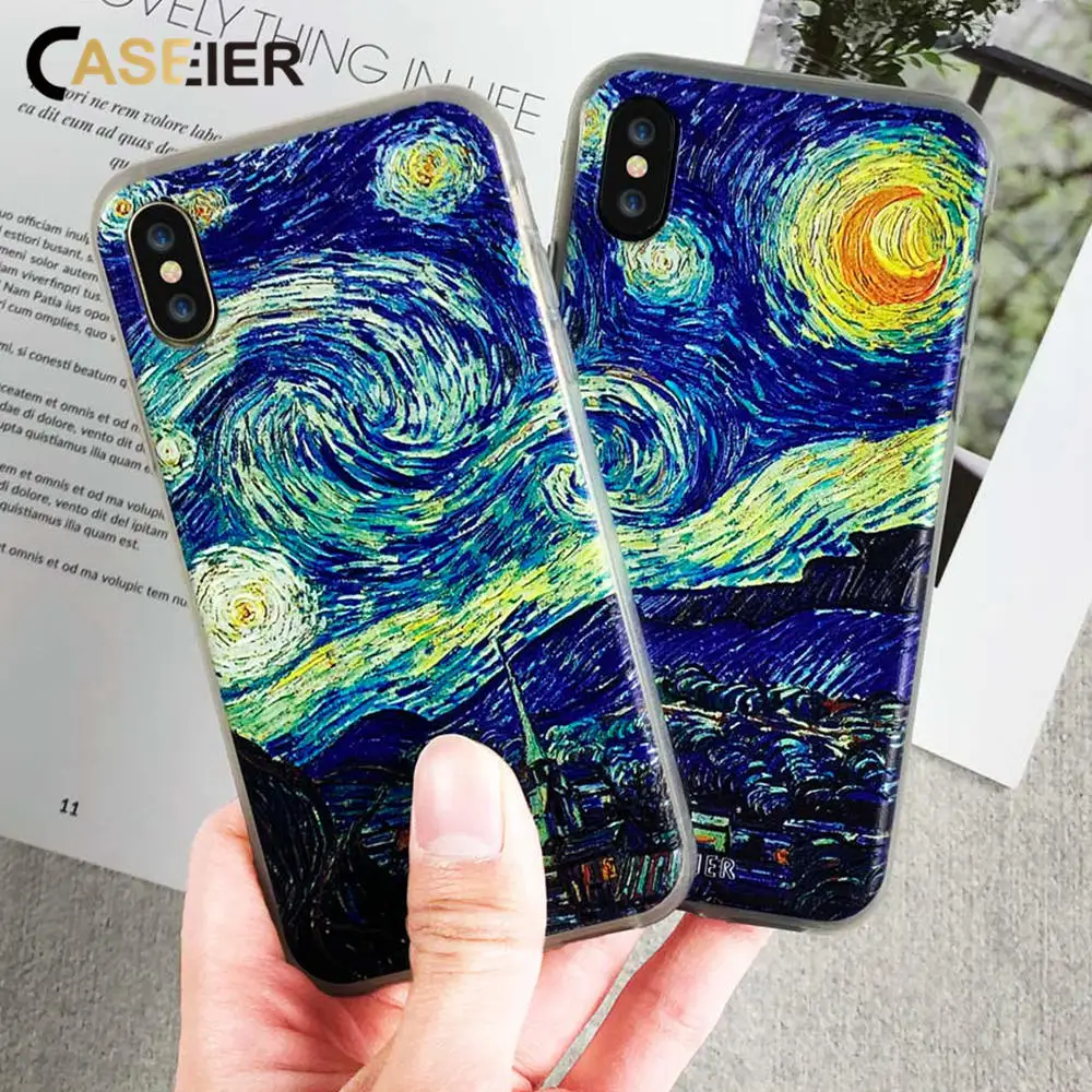 

CASEIER Phone Case For Samsung S6 S7 Soft TPU Ultra-thin Almond Blossom Cover For Glaxy S6 edge S7 edge Relief Silicone Shell