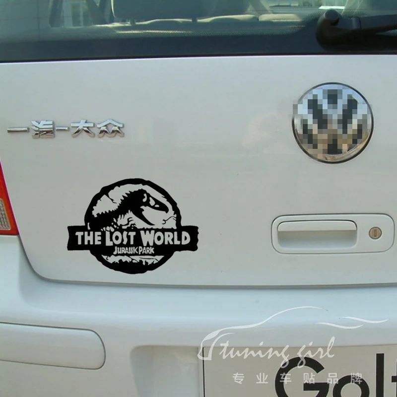 Car Stickers Dinosaur Jurassic Park The Lost World Creative Decals Auto
