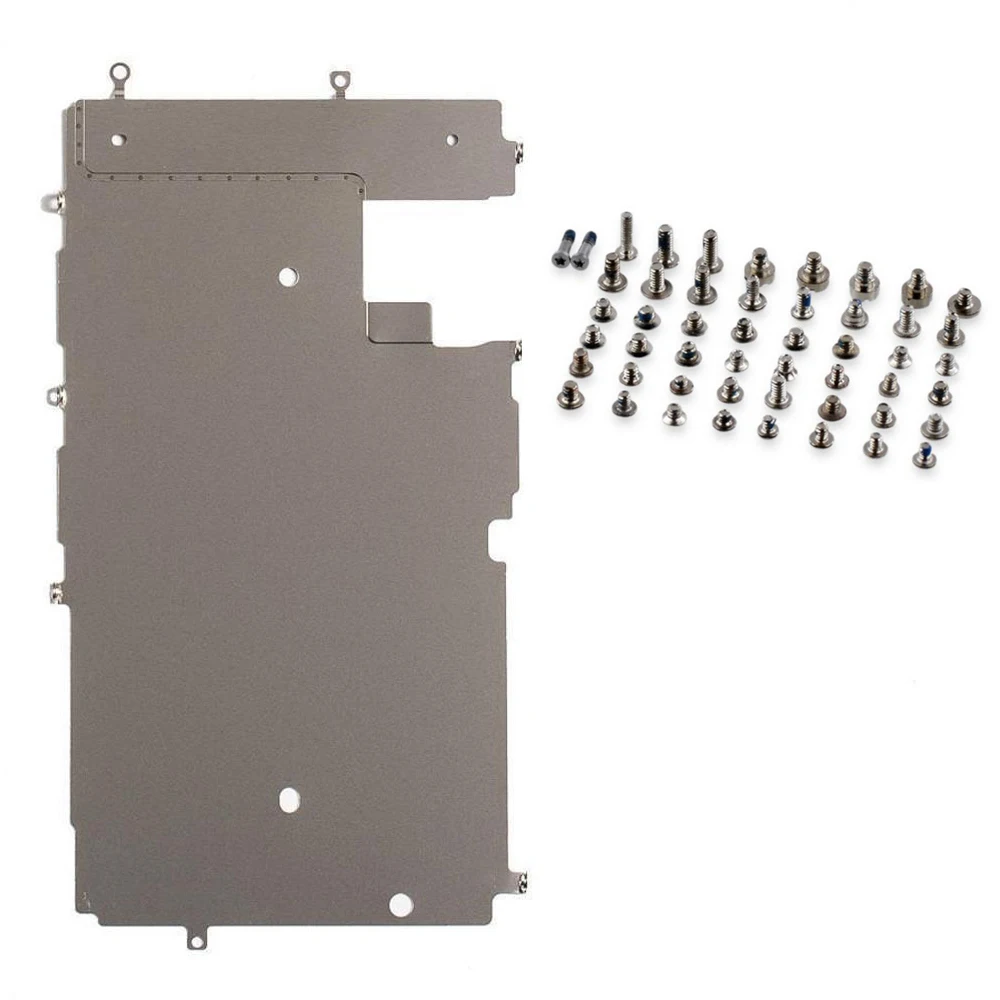 

HOUSTMUST for iPhone 7 7 Plus LCD Screen Digitizer Metal Thermal Plate Heat Shield with full set screws