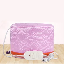 Маска для волос, запекающая масляная крышка, термическая обработка, нагревательная крышка, контроль температуры, защита, электрическая маска для пароварки волос