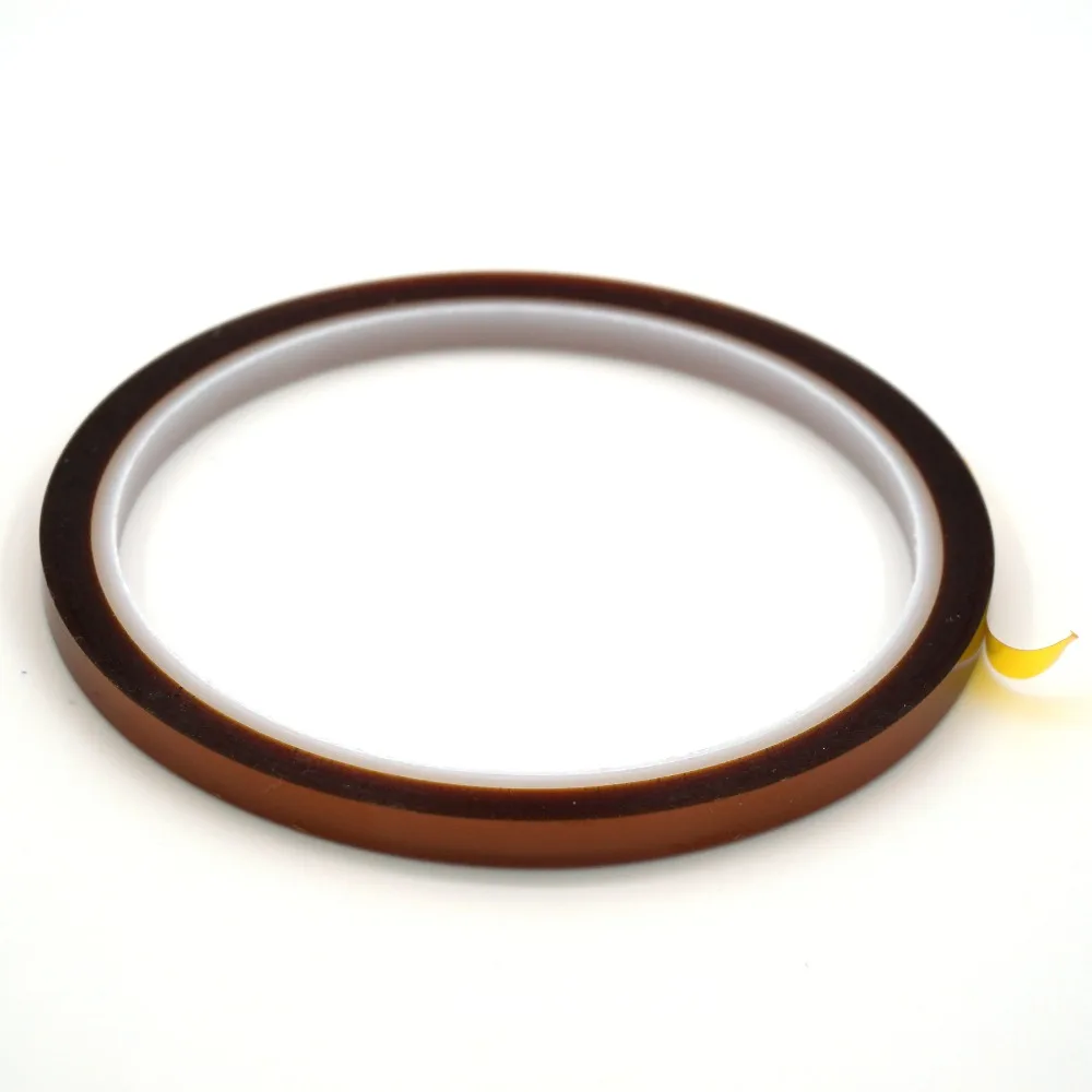 

1PC 5mm Tawny Heat Resistant Polyimide Tape High Temperature Adhesive Insulation Tape for BGA PCB SMT Repair Tool