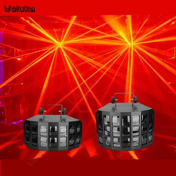 

Butterfly Laser Light LED Bar Light Stage Lighting KTV Flash Laser Rotating Colorful Nightclub Room Show Wedding CD50 W01