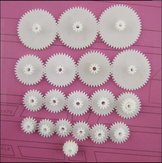 Engrenages Plastique Pour Voiture électrique Enfant – Compatible 550 Et 390, Boîte De Vitesses, Plusieurs Kits Disponibles (set B 390)