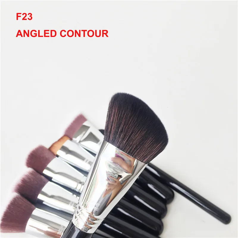 Si-SERIES кисти для лица-пудра Румяна контурный хайлайтер консилер Кабуки-Высокое качество синтетические кисти для макияжа блендер инструмент - Handle Color: F23 SOFT CONTOUR